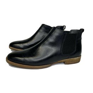 KORK-EASE KAMA CHELSEA LEATHER ANKLE BOOTS Black